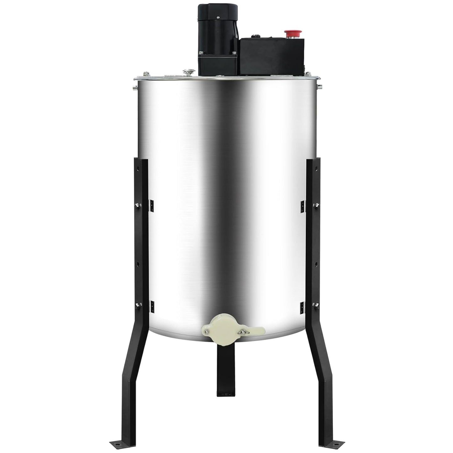 Electric Honey Extractor, Adjustable Stainless Steel Honeycomb Spinner for 4 to 8 Frames, Electric Beekeeping Separator for Backyard Apiary and Farm