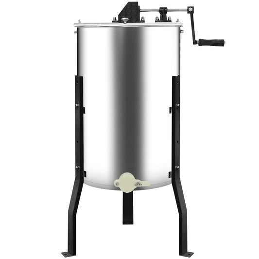 Beginner 3 Frames Manual Honey Extractor Equipment for Beekeeping Starter Harvest Honey